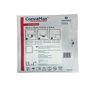 Convamax Superabsorber Não Adesivo 15X15 1 UN - Convatec