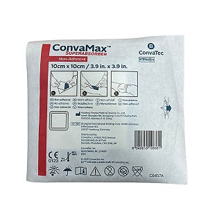 Convamax Superabsorber Não Adesivo 10X10 1 UN - Convatec