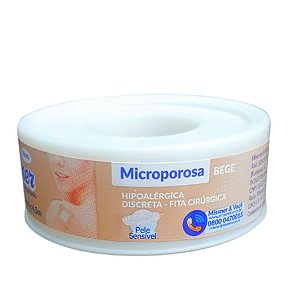 Micropore 1,2Cm X 4,5M Bege - Missner