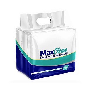 Babador Descartável Odontológico Impermeável - Max Clean