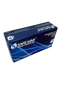 Luva P Nitrilica Sem Po Azul - Safemax