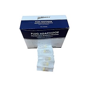 Adaptador Prn Membrana Luer Lok Cx C/ 100 uni - Gc Medica