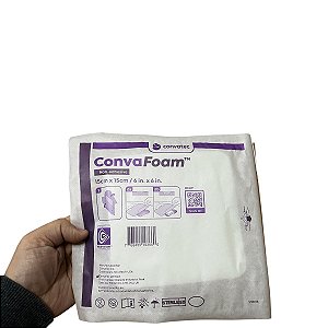 Convafoam Não Adesivo 15X15CM 1 unid - Convatec
