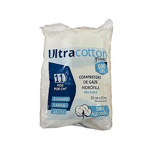 Compressa 11 Fios C/500 Un Grams - Ultracotton