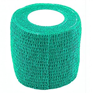 Bandagem Auto Aderente Elástica 5cm x 4,5m Verde – Bioland