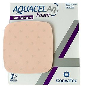 Aquacel Foam Ag Nao Adesivo 1Un20X20 - Convatec