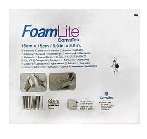 Foam Lite 15X15Cm Ster Br - Convatec