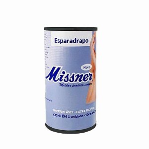 Esparadrapo 10Cm X 4,5M C/ Capa - Missner Branca