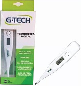 Termometro Clinico Digital Branco - G-Tech