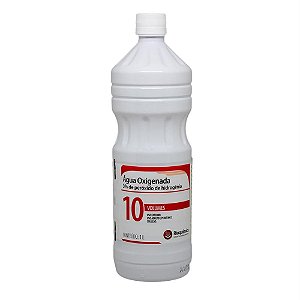 Agua Oxigenada 10 Vol 1L (Perox. Hidrogênio) 3% - Rioquimica