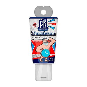 Gel Massagem Corporal Durateson 15g Linha PB Eróticos La Pimienta