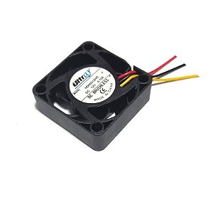 COOLER 12V 30X30X10 HYPRO  0.10AMP - 1.2 WATTS 9000RPM - 3.03 CFM - ULTRAR 3 FIOS / SEM CONECTOR