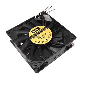 COOLER 24V 120X120X38 ROLAMENTO 0.9AMP 4000RPM 162,05CFM - BERFLO AS12024LB389B00