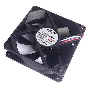 Cooler Nework 48V RT-080 14.108 80X80X25mm ROLAMENTO	Amp.: 0,04 RPM 3300 	3 FIOS S/ CONECTOR 802548R