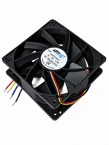 COOLER 48V 120X120X38 ROLAMENTO 0.80 AMP - 38.4 WATTS - 6800 RPM - 222,86 CFM - ULTRAR 4 FIOS / SEM CONECTOR