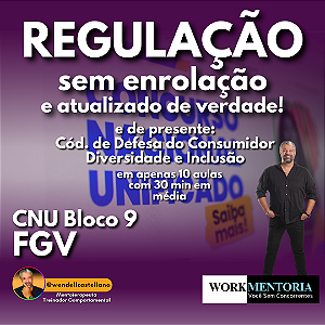 REGULAÇÃO SEM ENROLAÇÃO com Prof. Wendell Castellano