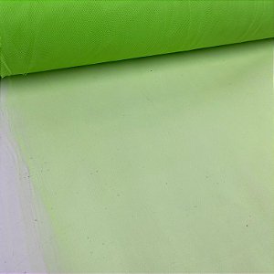 Tule Liso Verde Neon