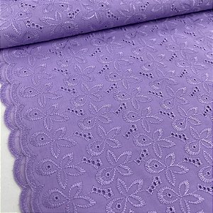 Broderi Lilás Floral