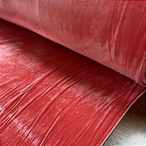 Veludo Spandex Coral