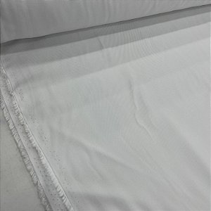 Viscose Sarjada Lisa Branca