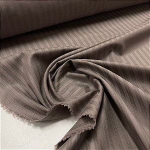 Alfaiataria de Viscose Listras Bege
