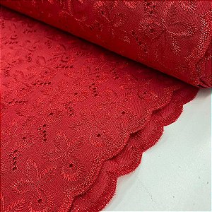 Broderi Vermelho Floral