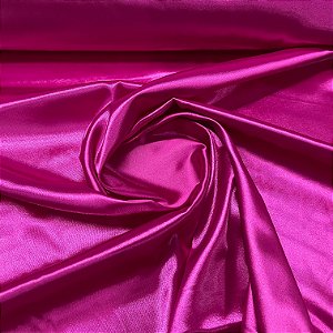 Cetim Com Elastano Rosa Pink