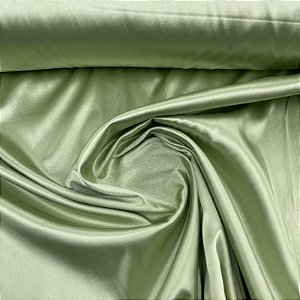 Cetim Com Elastano Verde Menta