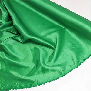 Cetim Liso Verde Bandeira