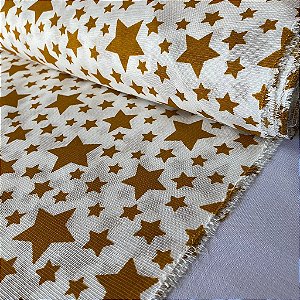 Gorgurinho Estampado Estrelas Caramelo