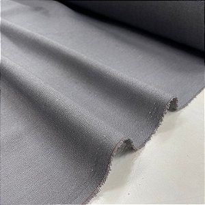 Linho com Viscose Trovata Cinza Chumbo
