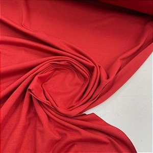 Malha de Algodão Vermelha