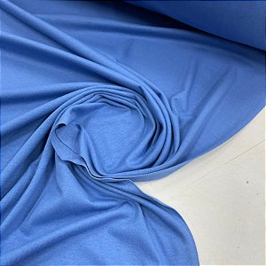 Malha de Algodão Azul Celeste