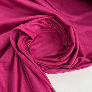 Malha Suede Skin Touch Rosa Pink