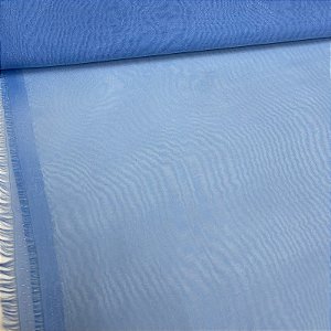 Organza Cristal Azul Bebê