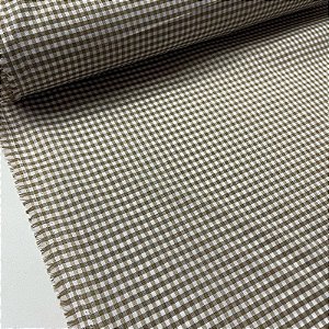 Xadrezinho De Poliéster N2 Bege