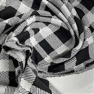 Malha Jacquard Xadrez Clássico
