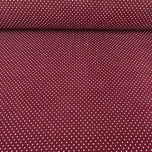 Liganete Estampada Fundo Bordo Poá Branco