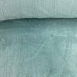 Fleece Pesado Cobertor Verde Água  300g/m² 2,45m