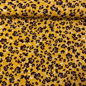 Viscose Estampada Onça Pintada