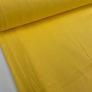 Percal Liso 180 Fios Amarelo