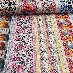 Tricoline Digital Estampa Barrada 15