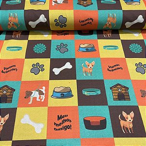 Tricoline Digital Estampa 33