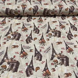 Tricoline Digital Estampa 52