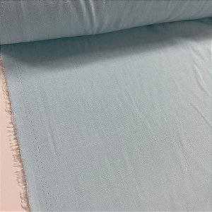 Viscolinho Liso Azul Bebê