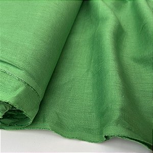 Linho Puro Verde Bandeira