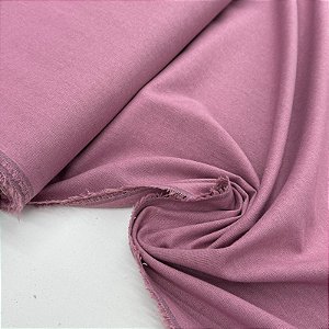 Linho com Viscose Rosa Antigo