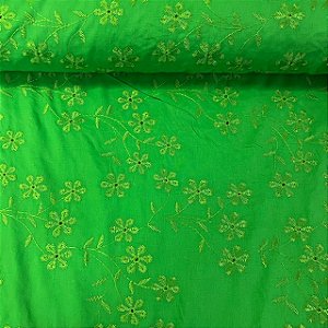 Laise Bordada Limão Flores