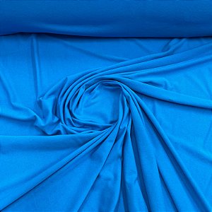 Viscolycra Lisa Azul Turquesa