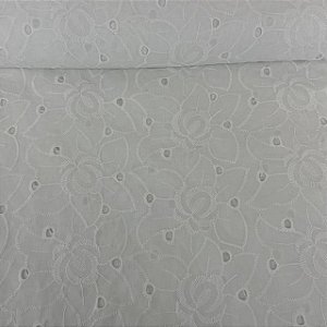 Laise Bordada Off White Floral Maxi